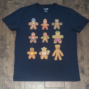 ⭐3/$12⭐ Marvel Gingerbread Superheroes T-shirt